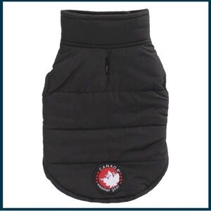 NWT Canada Weather Gear Black Pet Puffer Jacket (small dog)